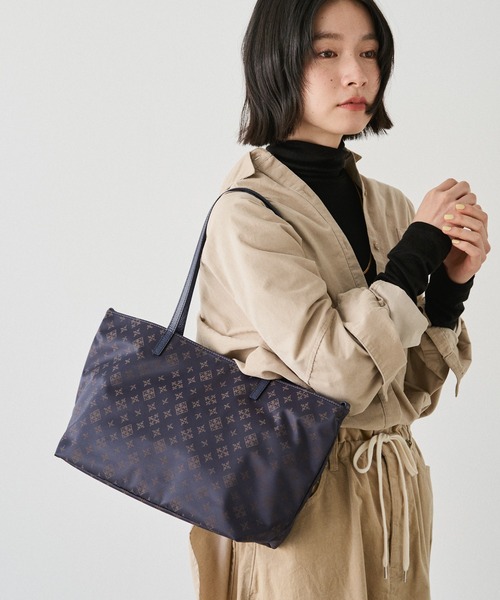 russet（ラシット）の「ナイロンジャガードセパレートトート（トートバッグ・レディース・ブラウン系その他/キナリ/モカ・FREE）」の11枚目の写真