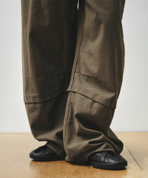 INTEMPOMOOD(インテンポムード)の「ソーホー ワイド コットンパンツ_ブラック(その他パンツ・メンズ・ブラック・MEDIUM/LARGE/X-LARGE)」の10枚目の写真