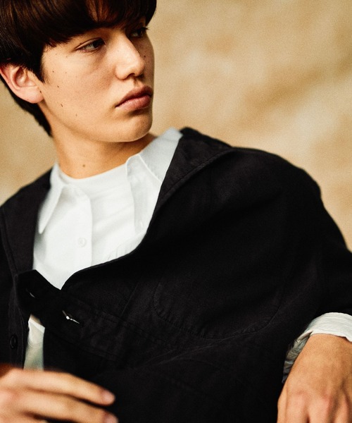 niko and...(ニコアンド)の「【ANDSEWN (アンドソーン)】ビンテージノーフォークジャケット(その他アウター・メンズ・チャコール/キャメル・LARGE/MEDIUM)」の16枚目の写真