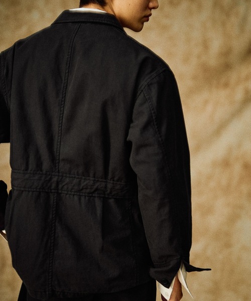 niko and...(ニコアンド)の「【ANDSEWN (アンドソーン)】ビンテージノーフォークジャケット(その他アウター・メンズ・チャコール/キャメル・LARGE/MEDIUM)」の21枚目の写真