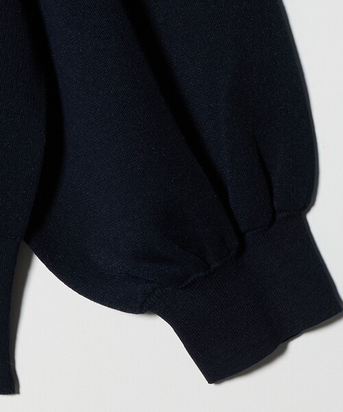 UNITED ARROWS（ユナイテッドアローズ）の「ジャケットライク ニットカーディガン ‐ウォッシャブル‐（カーディガン/ボレロ・レディース・ネイビー/オフホワイト/イエロー・FREE）」の6枚目の写真