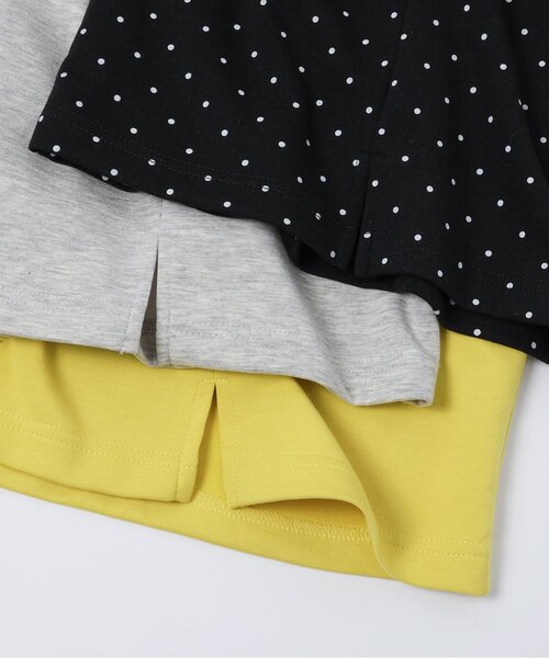 apres les cours(アプレレクール)の「袖リボンワンピース(ワンピース・キッズ・グレー/ブラック/イエロー・80/90/100/110/120/130/140)」の14枚目の写真