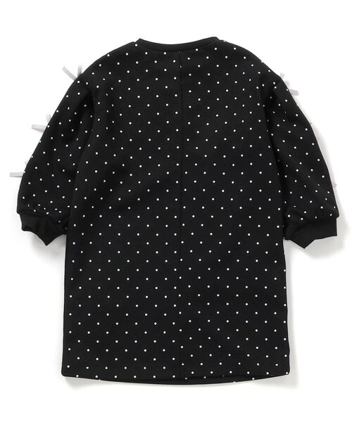 apres les cours(アプレレクール)の「袖リボンワンピース(ワンピース・キッズ・グレー/ブラック/イエロー・80/90/100/110/120/130/140)」の11枚目の写真