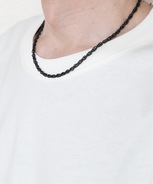 SPIRAL CHAIN MAG NECKLACE スパイラルチェーンマグネットネックレス