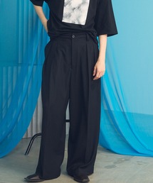 ARC CURVED AMUNDSEN SLACKS（スラックス）｜WYM LIDNM（ウィム バイ