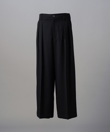 MAISON SPECIAL（メゾンスペシャル）の「《UNISEX》Clear Trichotine Two-tuck Prime-Wide Slacks クリアトリコチンプライムワイドツータックスラックス【MAISON SPECIAL メゾンスペシャル】■セットアップ対応■（スラックス）」