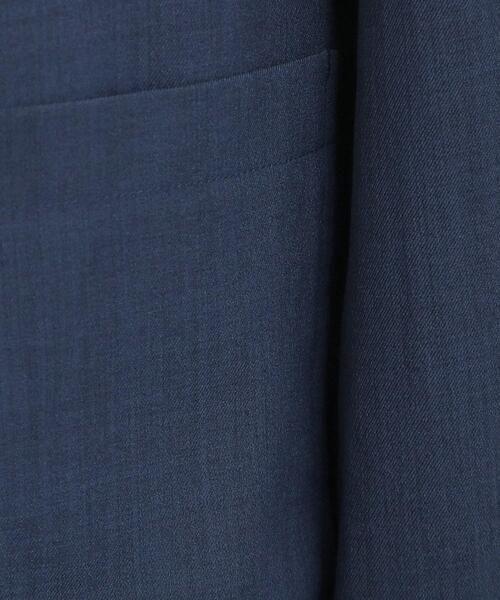 tk.TAKEO KIKUCHI(ティーケータケオキクチ)の「【セットアップ対応可】カルゼノーカラージャケット(ノーカラージャケット・メンズ・ベージュ/ブラック/ネイビー・03/04/02)」の9枚目の写真