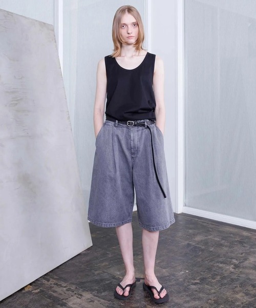 VOAAOV（ヴォアーブ）の「【VOAAOV】BLACK DENIM（デニムパンツ・メンズ・ブラック/グレー・0/1/2）」の2枚目の写真