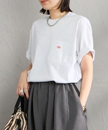 DANTON（ダントン）の「[DANTON/ダントン] ワンポイントロゴ ポケットTシャツ（Tシャツ/カットソー）」