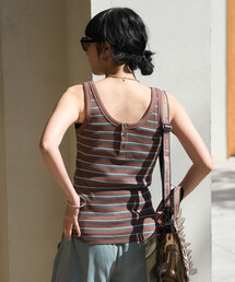 FREAK'S STORE | ワッフル 2WAY ヘンリーネック タンクトップ(タンクトップ)