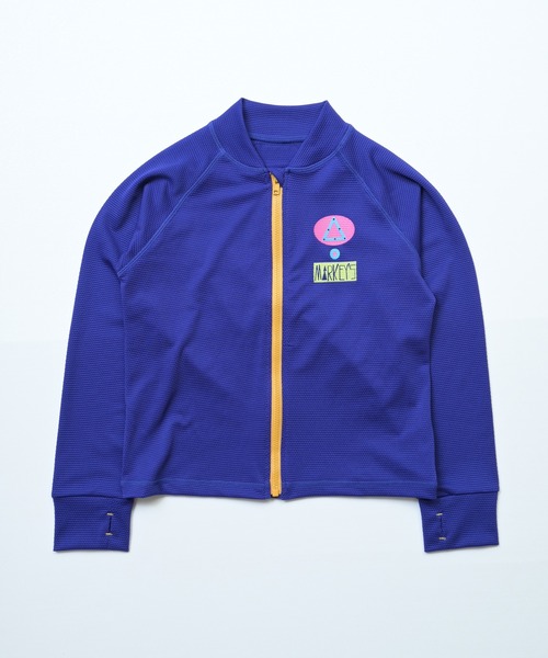 MARKEY'S(マーキーズ)の「【水着/UVカット】boy's ZIPラッシュガード(ラッシュガード・キッズ・グリーン/ブルー・80/90/100/110/120/130/140)」の13枚目の写真