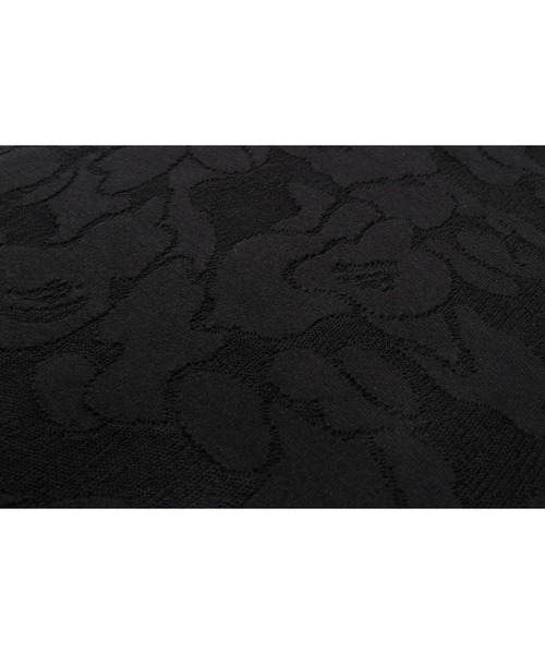 A BATHING APE（アベイシングエイプ）の「SOLID CAMO JACQUARD RELAXED FIT POLO SHIRT（ポロシャツ・メンズ・ブラック/アイボリー・X-LARGE/MEDIUM/SMALL/XX-LARGE/LARGE）」の8枚目の写真