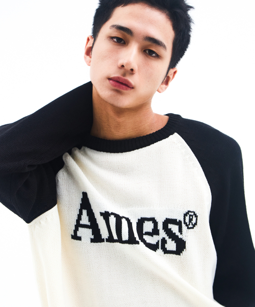 AMESWORLDWIDE(アメスワールドワイド)の「BASIC RAGLAN PULLOVER KNIT IVORY(ニット/セーター・メンズ・その他・MEDIUM/LARGE/SMALL)」の5枚目の写真