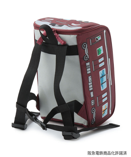 kladskap（クレードスコープ）の「【阪急電車】リュック（バックパック/リュック・キッズ・エンジ・F）」の2枚目の写真