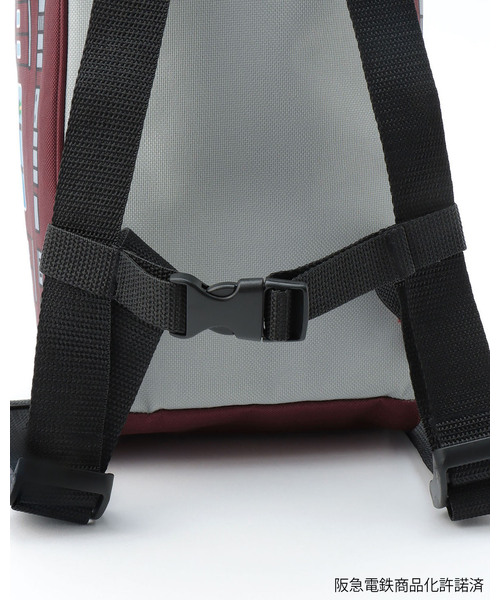 kladskap（クレードスコープ）の「【阪急電車】リュック（バックパック/リュック・キッズ・エンジ・F）」の5枚目の写真