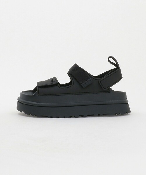 UGG(アグ)の「<UGG> W GOLDENGLOW(サンダル・レディース・ナチュラル/ブラック・23cm/24cm/25cm/22cm)」の2枚目の写真