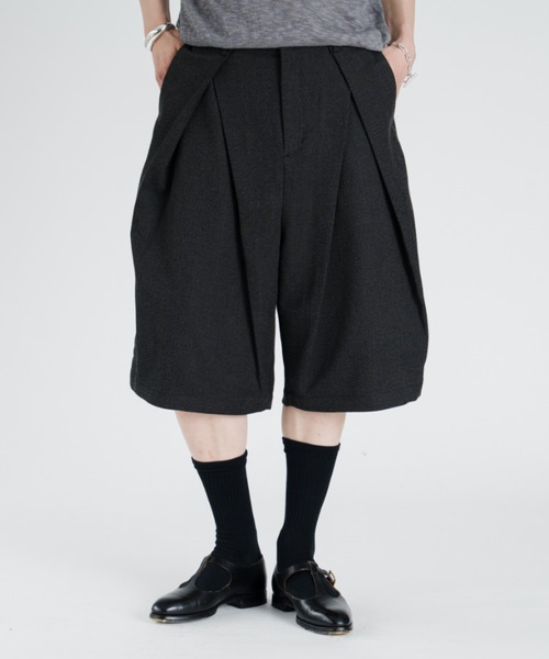 【新品・半額】SYSTEM スムーズン6点セット Cross tuck wide shorts / クロスタックワイドショーツ（スラックス
