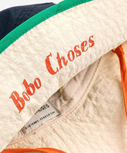BOBO CHOSES(ボボショーズ)の「Bobo Choses bucket hat【キッズ】(ハット・キッズ・ネイビー・54/52)」の3枚目の写真
