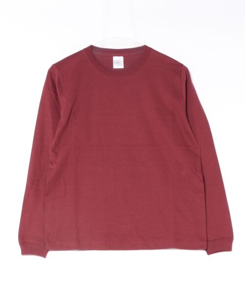 LIFEMAX(ライフマックス)の「【LIFEMAX/ライフマックス】5.6オンスハイグレードロングスリーブTシャツ(カラー)/クルーネック 長袖 5カラー(Tシャツ/カットソー・メンズ・ブラック/バーガンディー/グリーン系その他/アッシュ/ネイビー・X-SMALL/SMALL/MEDIUM/LARGE/X-LARGE)」の10枚目の写真