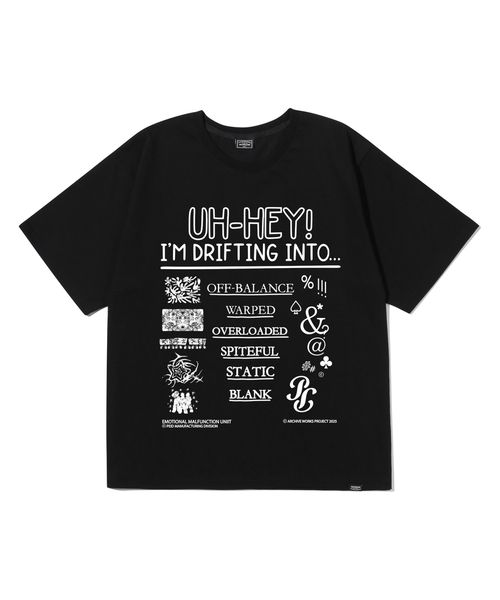 PEID(ペイド)の「PDユヘイ 半袖Tシャツ ブラック(Tシャツ/カットソー・レディース・ブラック・2/3/4/5/6/1)」の1枚目の写真