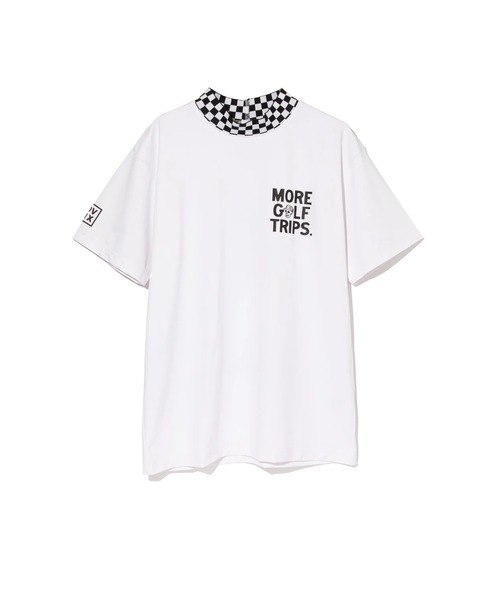 セール】More Tripチェッカーリブモック（Tシャツ/カットソー