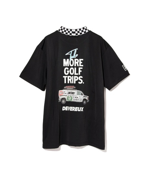 DEVEREUX GOLF More Tripチェッカーリブモック セール】More Tripチェッカーリブモック（Tシャツ/カットソー