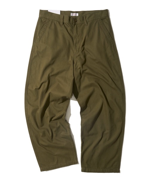 HANES（ヘインズ）の「【HANES/ヘインズ】WIDE FIT CHINO PANTS / ワイドフィット チノパンツ（チノパンツ・メンズ・ベージュ/ブラック/カーキ・SMALL/MEDIUM/LARGE/X-LARGE）」の3枚目の写真