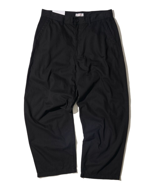 HANES（ヘインズ）の「【HANES/ヘインズ】WIDE FIT CHINO PANTS / ワイドフィット チノパンツ（チノパンツ・メンズ・ベージュ/ブラック/カーキ・SMALL/MEDIUM/LARGE/X-LARGE）」の2枚目の写真