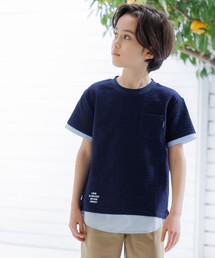 J.PRESS（ジェイプレス）の「【140-170cm】サッカージャージ（Tシャツ/カットソー）」