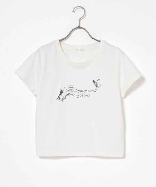 colza(コルザ)の「【UVカット】こだわり綿コンパクトT(Tシャツ/カットソー・レディース・ホワイト/スミクロ/ベージュ/ダークオレンジ・L/M/S)」の16枚目の写真