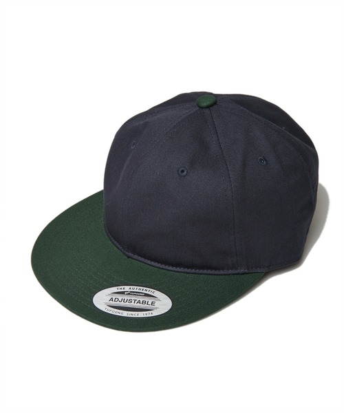 FLEXFIT(フレックスフィット)の「【FLEXFIT】Retro Style Cap Two Tone(キャップ・メンズ・ネイビー/ブラウン/ライトイエロー/ブルー/ブラック/ワイン・フリー)」の11枚目の写真