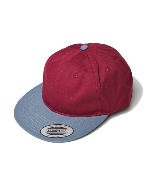 FLEXFIT(フレックスフィット)の「【FLEXFIT】Retro Style Cap Two Tone(キャップ・メンズ・ネイビー/ブラウン/ライトイエロー/ブルー/ブラック/ワイン・フリー)」の8枚目の写真