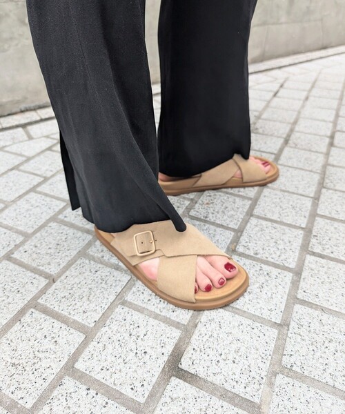 CAMPER（カンペール）の「[カンペール] LLUC SANDAL / サンダル（サンダル・レディース・キャメル・24.0cm/25.5cm/23.5cm/25.0cm/23.0cm/22.5cm）」の3枚目の写真