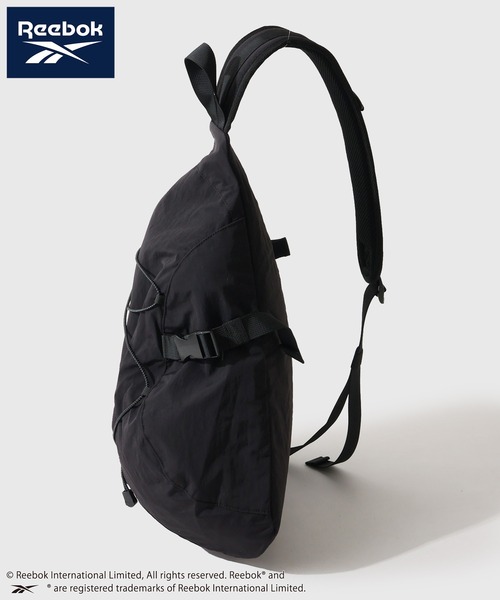 Reebok(リーボック)の「【Reebok/リーボック】ナイロン スリング ワンショルダーバッグ(ボディバッグ/ウエストポーチ・メンズ・ブラック/チャコールグレー・FREE)」の7枚目の写真