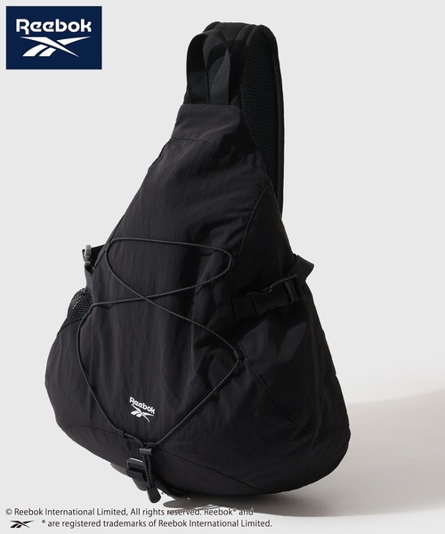 Reebok(リーボック)の「【Reebok/リーボック】ナイロン スリング ワンショルダーバッグ(ボディバッグ/ウエストポーチ・メンズ・ブラック/チャコールグレー/グレイッシュベージュ・FREE)」の16枚目の写真