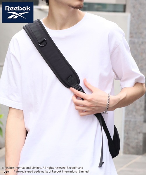 Reebok(リーボック)の「【Reebok/リーボック】ナイロン スリング ワンショルダーバッグ(ボディバッグ/ウエストポーチ・メンズ・ブラック/チャコールグレー/グレイッシュベージュ・FREE)」の11枚目の写真