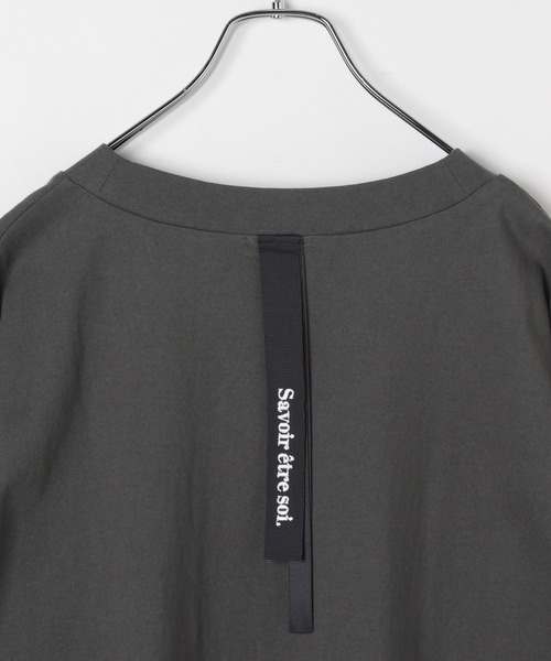 LEPSIM(レプシィム)の「アソートBIGミディワンピース 663666(Tシャツ/カットソー・レディース・チャコールグレー/オフホワイト・FREE)」の7枚目の写真