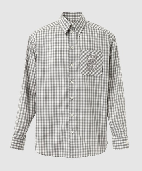 TSTS（ティーエスティーエス）の「TSTS GINGHAM SHIRT（シャツ/ブラウス・メンズ・ネイビー/サックスブルー/グレー/ピンク/レッド/ブラック/グリーン・L）」の2枚目の写真