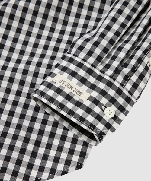 TSTS（ティーエスティーエス）の「TSTS GINGHAM SHIRT（シャツ/ブラウス・メンズ・ネイビー/サックスブルー/グレー/ピンク/レッド/ブラック/グリーン・L）」の14枚目の写真