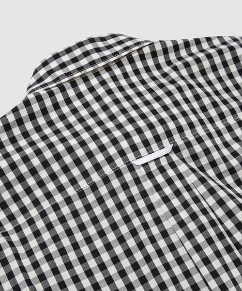 TSTS（ティーエスティーエス）の「TSTS GINGHAM SHIRT（シャツ/ブラウス・メンズ・ネイビー/サックスブルー/グレー/ピンク/レッド/ブラック/グリーン・L）」の11枚目の写真