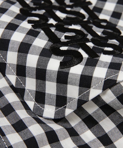 TSTS（ティーエスティーエス）の「TSTS GINGHAM SHIRT（シャツ/ブラウス・メンズ・ネイビー/サックスブルー/グレー/ピンク/レッド/ブラック/グリーン・L）」の15枚目の写真
