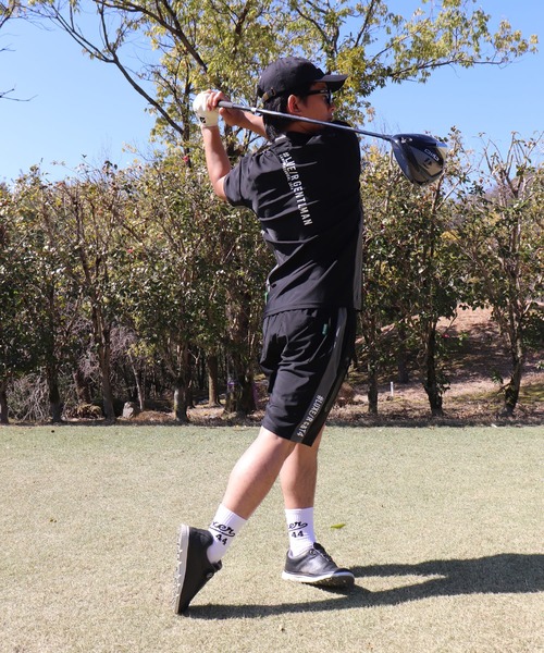 LUXE/R GOLF(ラグジュ ゴルフ)の「(RM)【LUXE/R GOLF】ストレッチ スムース ロゴ パンツ ハーフパンツ(その他パンツ・メンズ・ネイビー/ホワイト/チャコールグレー/ブラック・X-LARGE/LARGE/MEDIUM)」の18枚目の写真