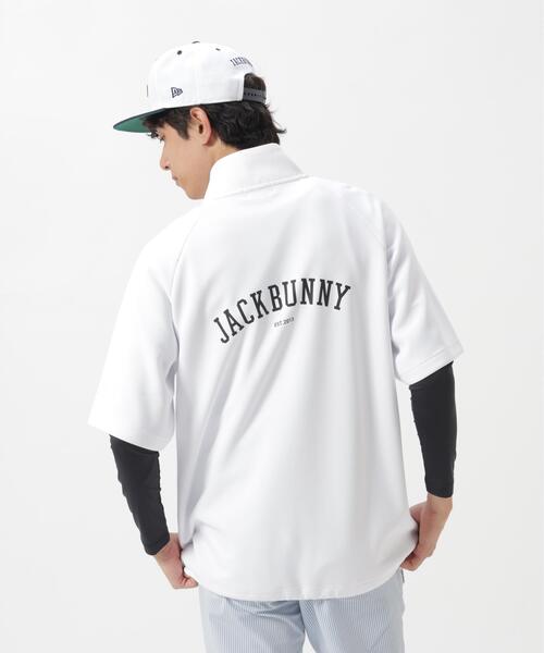 Jack Bunny!!（ジャックバニー）の「軽量ソフトダンボール半袖ハードチンツプルオーバー（スウェット・メンズ・ホワイト/ブラック・MEDIUM/LARGE/X-LARGE）」の16枚目の写真