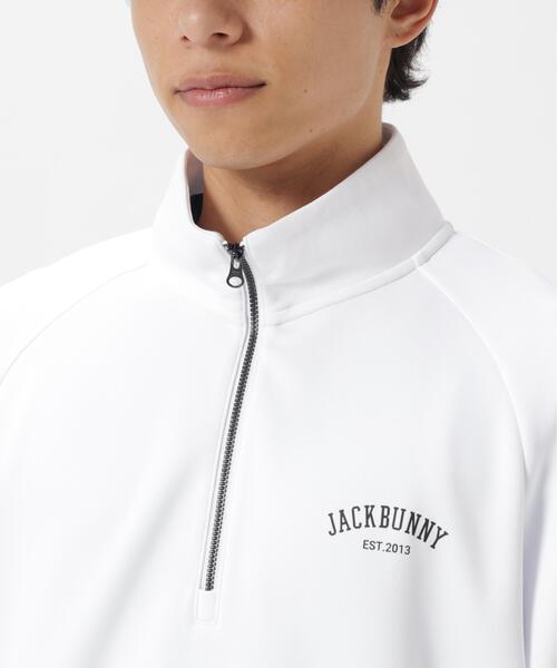 Jack Bunny!!（ジャックバニー）の「軽量ソフトダンボール半袖ハードチンツプルオーバー（スウェット・メンズ・ホワイト/ブラック・MEDIUM/LARGE/X-LARGE）」の18枚目の写真