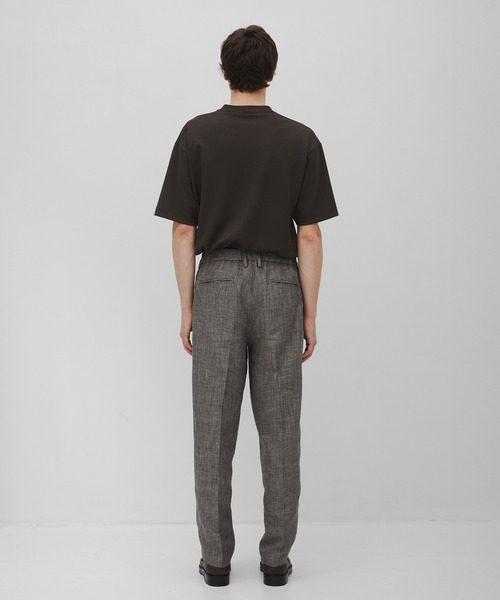 CITY TOKYO(シティトウキョウ)の「【CITY TOKYO/シティートーキョー】Hemp linen トラウザーズ(スラックス・メンズ・ダークグレー/ベージュ・1/3/2)」の16枚目の写真
