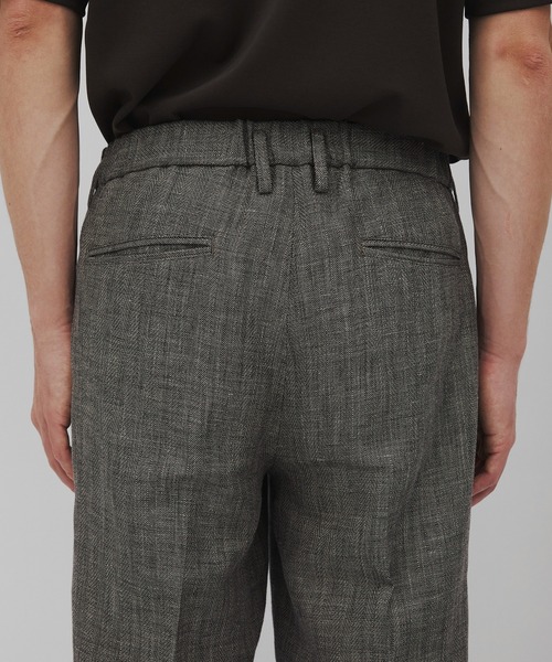 CITY TOKYO(シティトウキョウ)の「【CITY TOKYO/シティートーキョー】Hemp linen トラウザーズ(スラックス・メンズ・ダークグレー/ベージュ・1/3/2)」の18枚目の写真