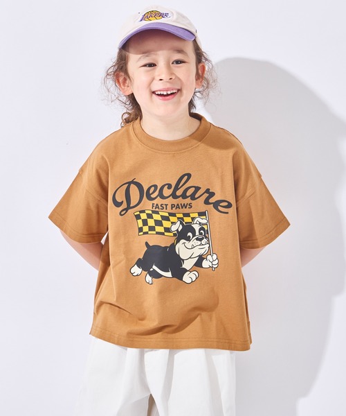 ever closet(エバークローゼット)の「いろいろグラフィック半袖Tシャツ(Tシャツ/カットソー・キッズ・ホワイト系その他/グリーン/ブラウン/レッド/ピンク/ホワイト系その他2/チャコールグレー/ブルー/イエロー/ブラック・90cm/110cm/130cm/120cm/150cm/140cm/100cm)」の5枚目の写真