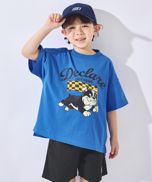 ever closet(エバークローゼット)の「いろいろグラフィック半袖Tシャツ(Tシャツ/カットソー・キッズ・ホワイト系その他/グリーン/ブラウン/レッド/ピンク/ホワイト系その他2/チャコールグレー/ブルー/イエロー/ブラック・90cm/110cm/130cm/120cm/150cm/140cm/100cm)」の7枚目の写真