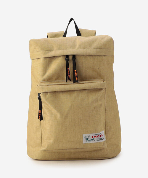 Bshop（ビショップ）の「神戸ザック | 〈別注〉IMOCK デイパック BEIGE UNISEX（バックパック/リュック・レディース・ベージュ・ONE）」の2枚目の写真
