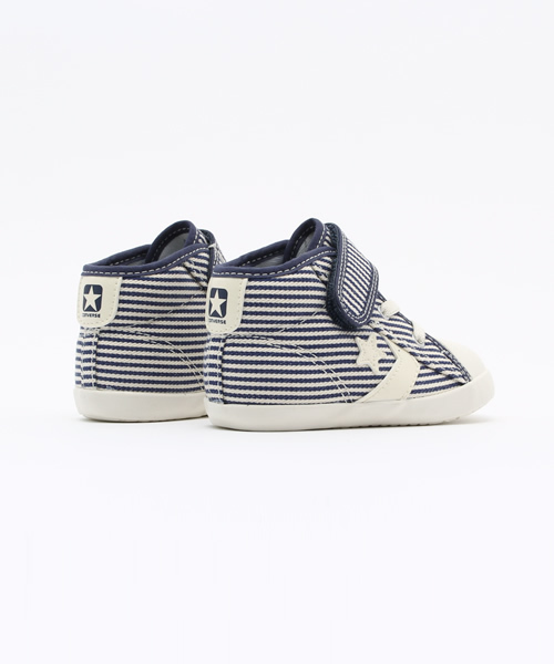 CONVERSE（コンバース）の「CONVERSE:BABY CANVAS CHEVRON（スニーカー・キッズ・グリーン/ネイビー・12/13/14）」の5枚目の写真